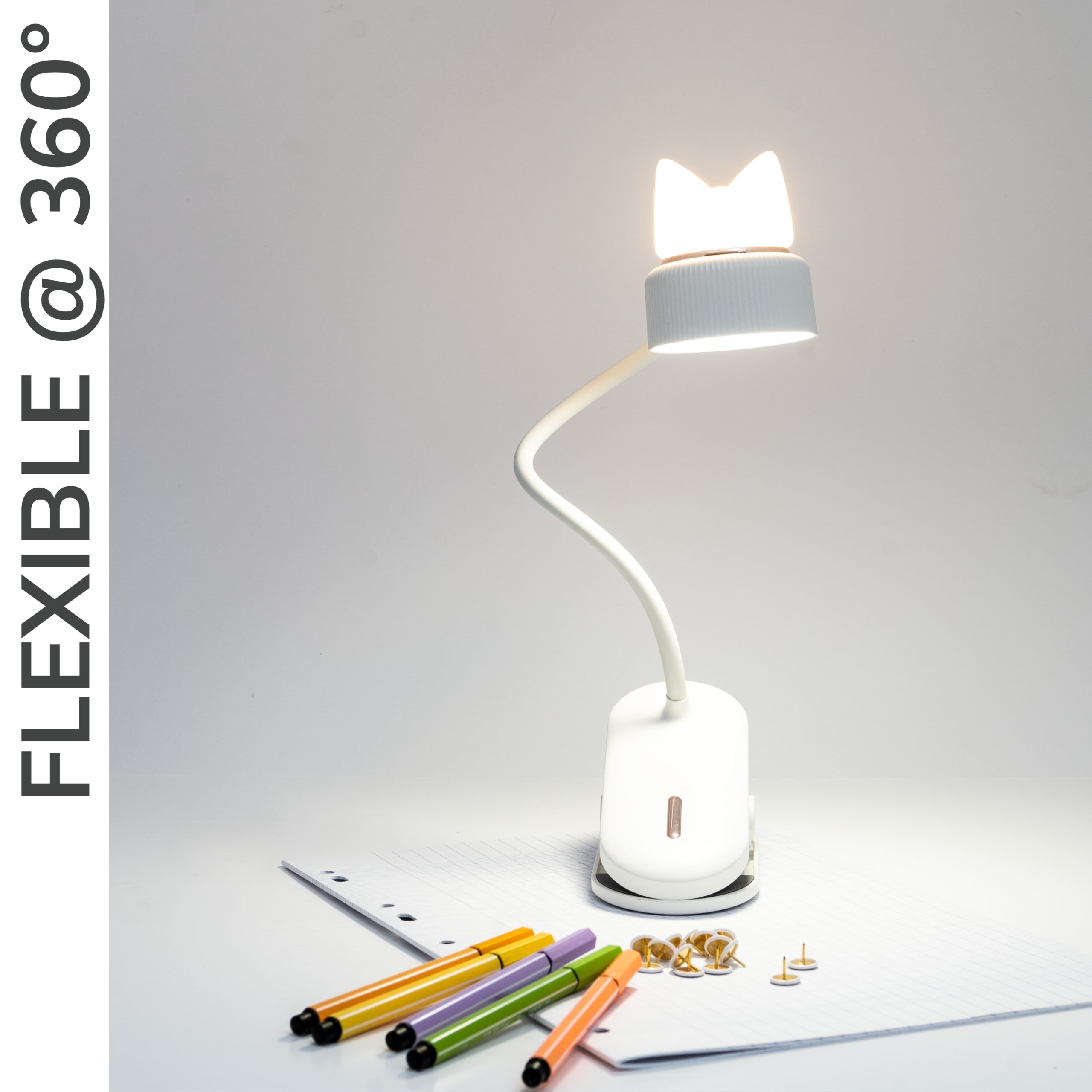 Teckin - Lampe de lecture Teckin DL01, Lampe à pince, Lampe de