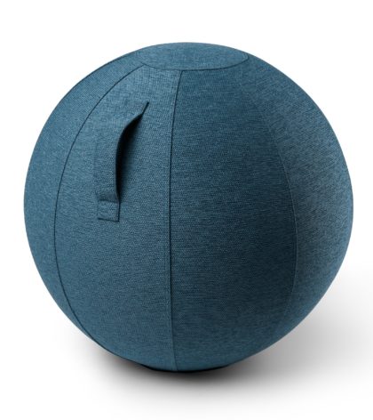 WHIBALL de whinat siege ergonomique ballon swiss ball bureau ballon bleu pétrole